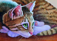 cats paintings